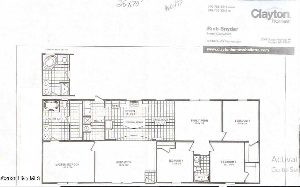 1951 Stanley Road Southwest Supply, NC 28462 - Photo 28 of 28 Floor Plan-1951