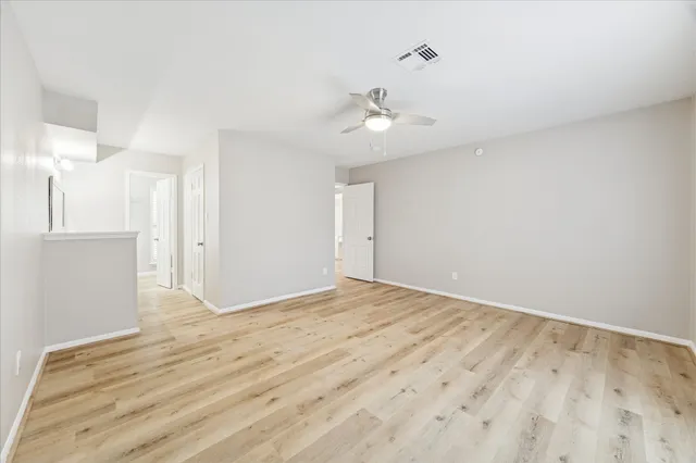 wooden floor in an empty room