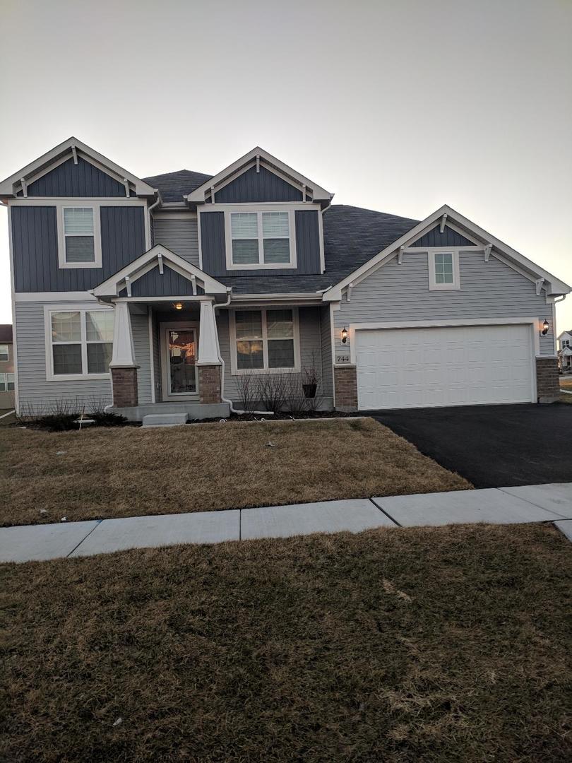 744 Rochester Lane South Elgin, IL 60177 - Photo 1 of 1 a front view of a house with a yard