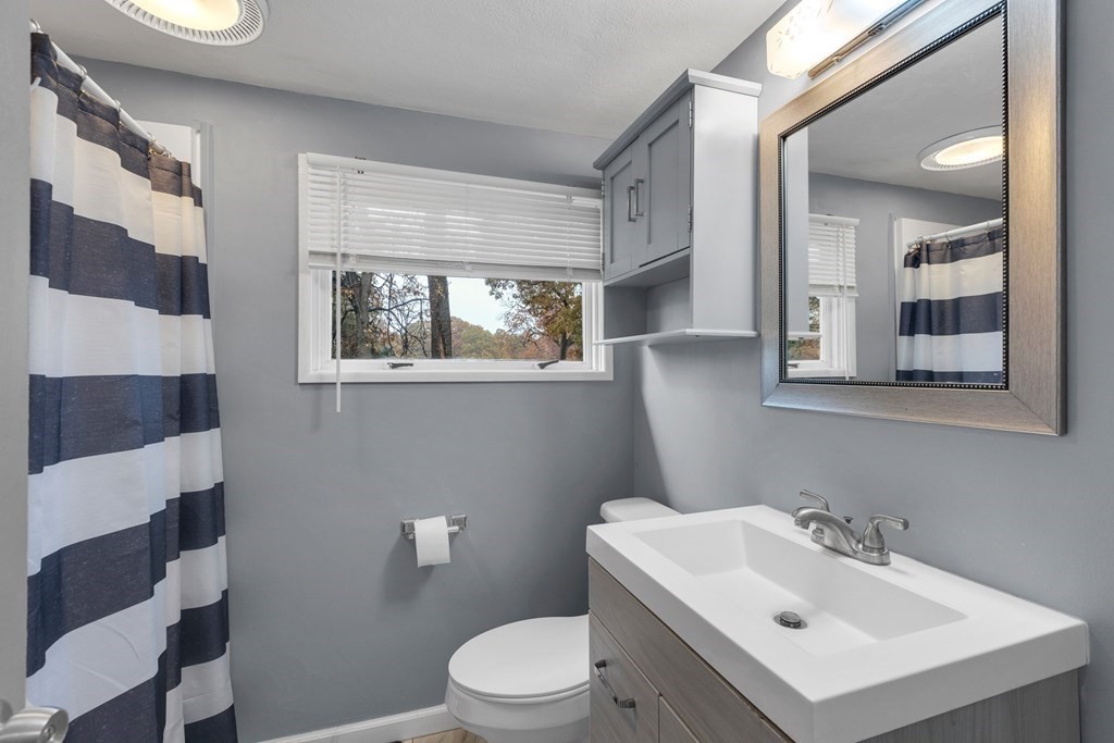 97 Hadley Street Springfield, MA 01118 - Photo 28 of 37 a bathroom with a sink mirror and toilet
