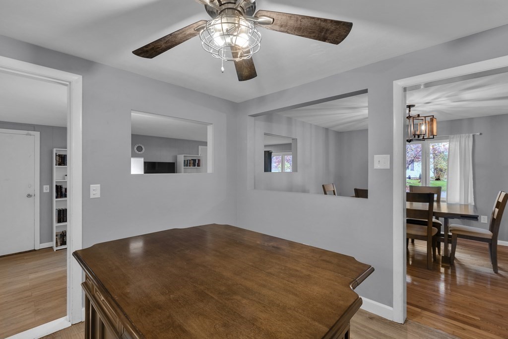 97 Hadley Street Springfield, MA 01118 - Photo 5 of 37 a workspace with wooden floor