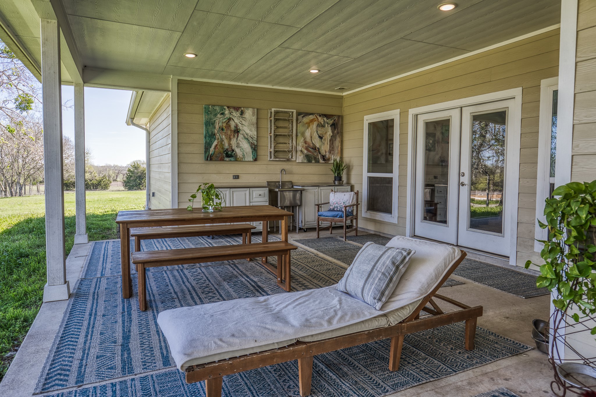 6510 Ganske Road Burton, TX 77835 - Photo 17 of 48 Back porch