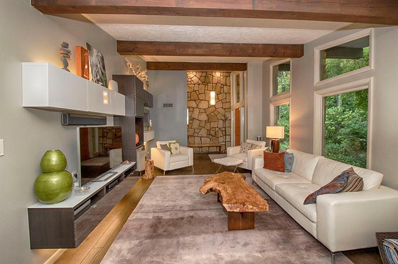 117 Foxglove Road Baden, PA 15005 - Photo 9 of 25 Extra large windows provide views of the alluring landscape.
