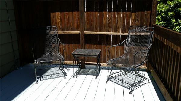 93 Morningside Road Worcester, MA 01602 - Photo 26 of 30 a view of balcony with wooden floor and outdoor seating