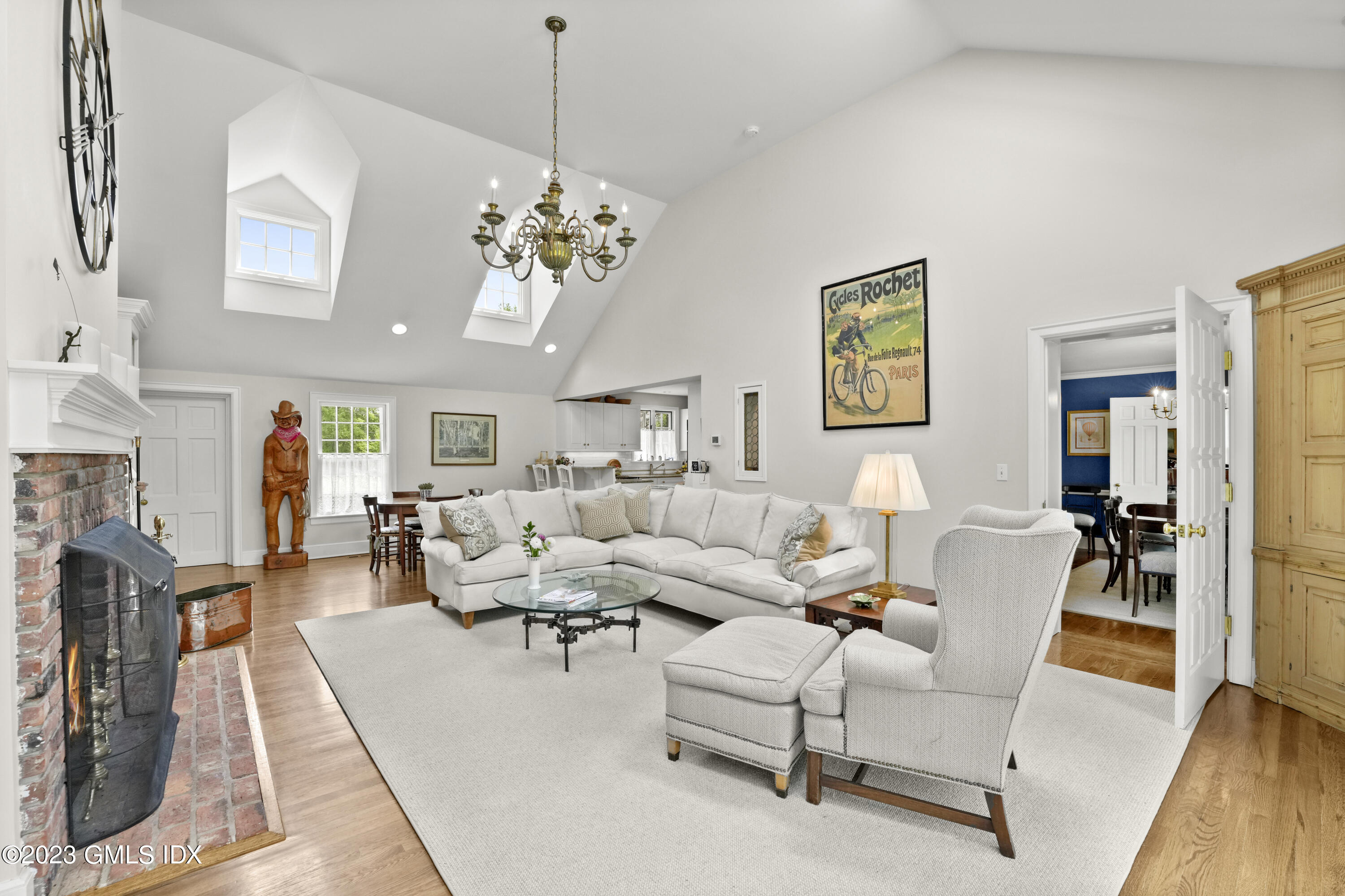 160 Stanwich Road Greenwich, CT 06830 - Photo 5 of 11 a living room with furniture chandelier and a table