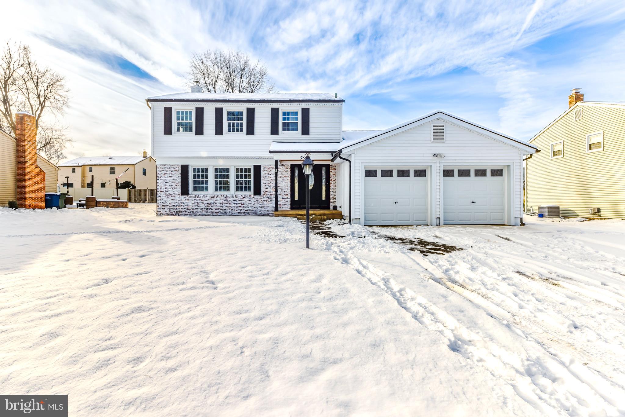 33 Elmgate Road Marlton, NJ 08053 - Photo 1 of 29 a front view of a house with a yard