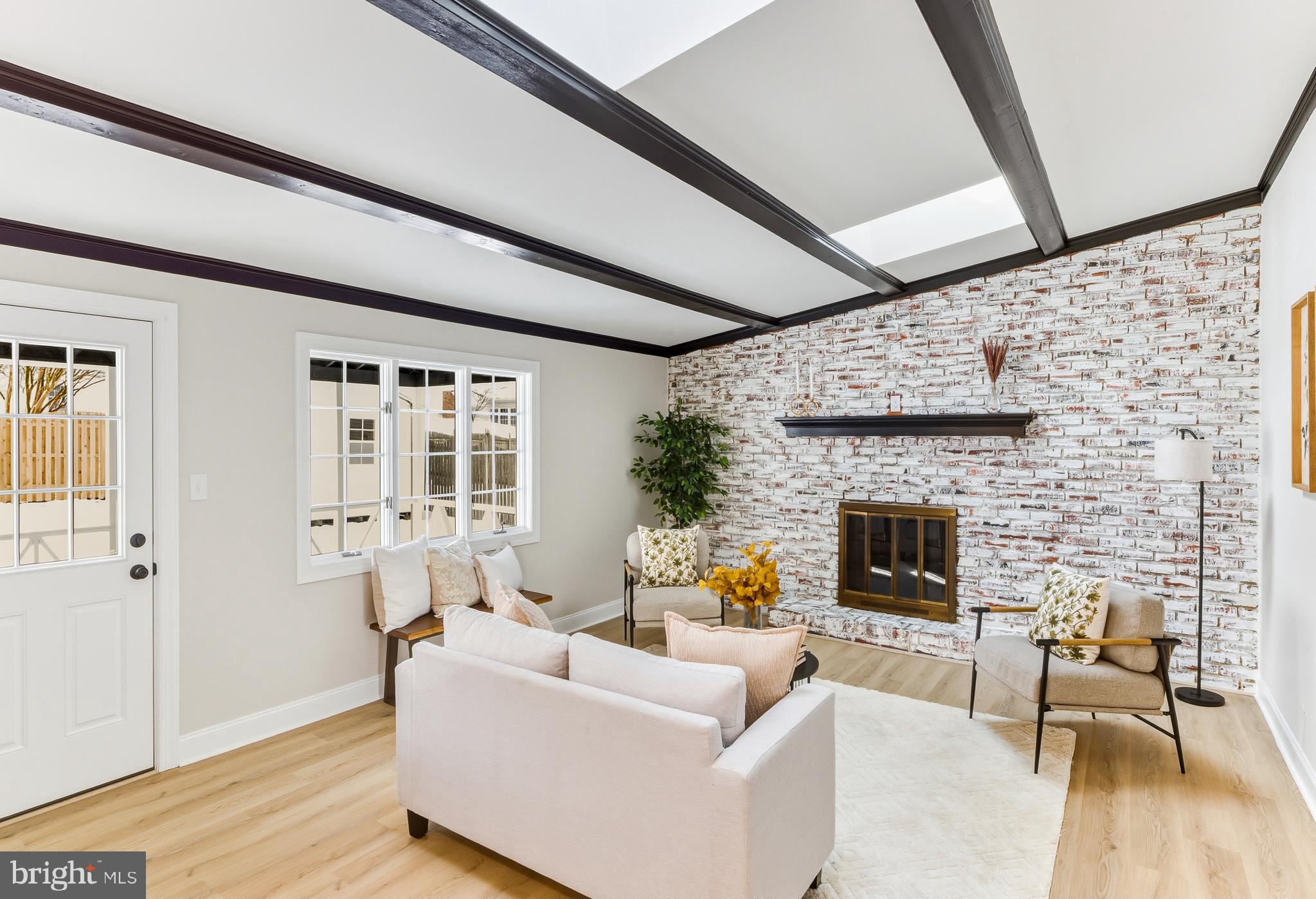 33 Elmgate Road Marlton, NJ 08053 - Photo 7 of 29 a living room with furniture and a fireplace