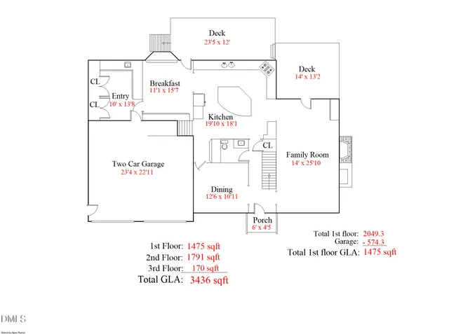 $949,000 | 4117 Worley Drive, Raleigh, NC 27613
