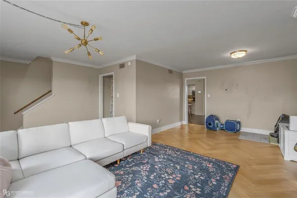 a view of a room with toys