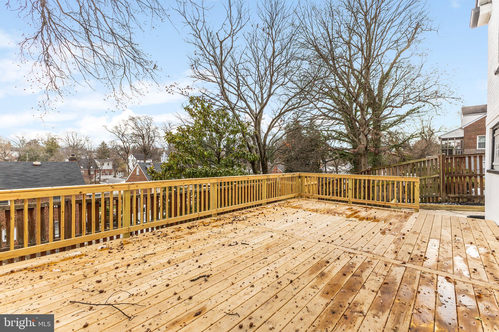 2016 32nd Street Southeast Washington, DC 20020 - Photo 23 of 25 Expansive Deck