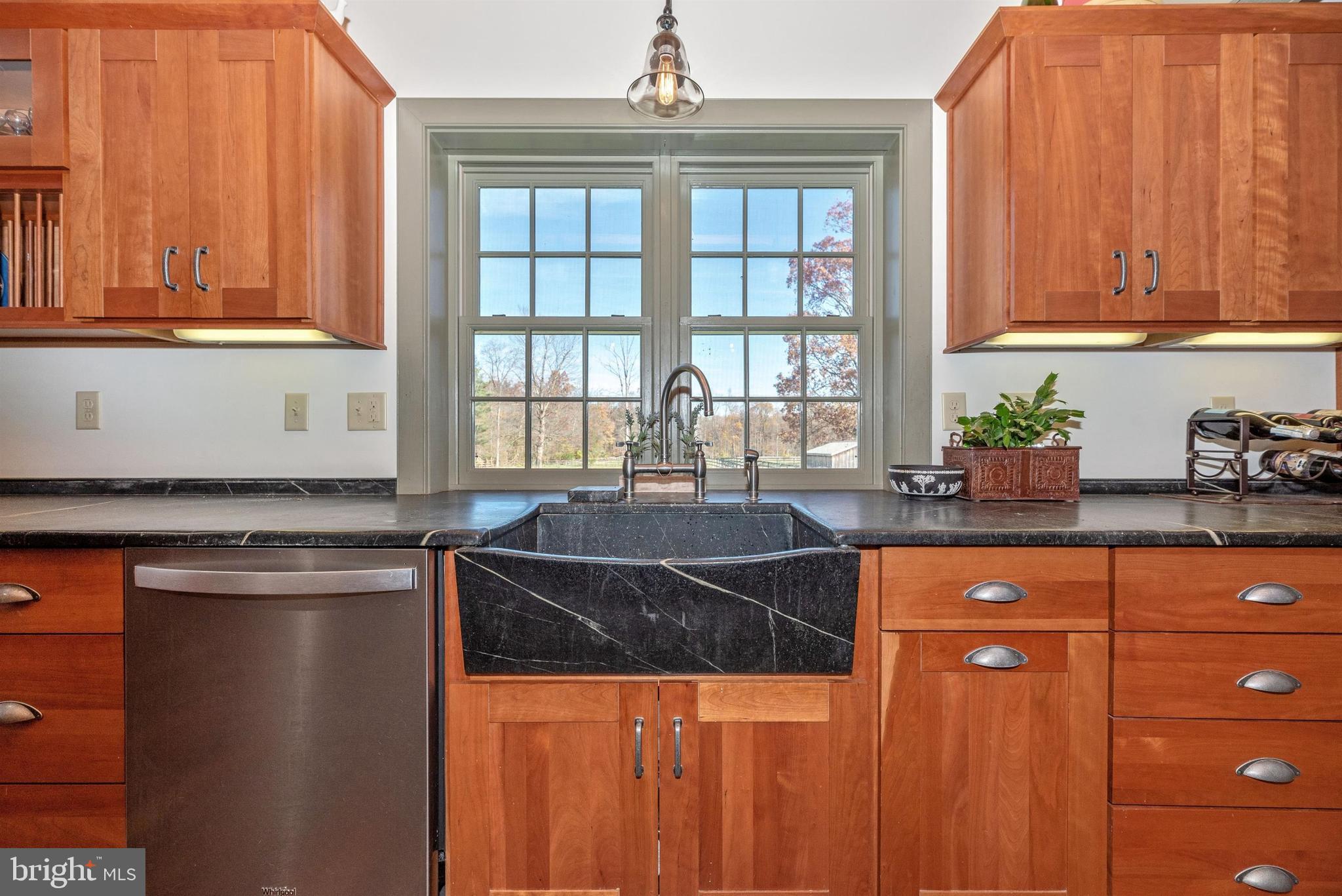 6112 Ford Road Frederick, MD 21702 - Photo 13 of 56 Deep soapstone sink and counters.