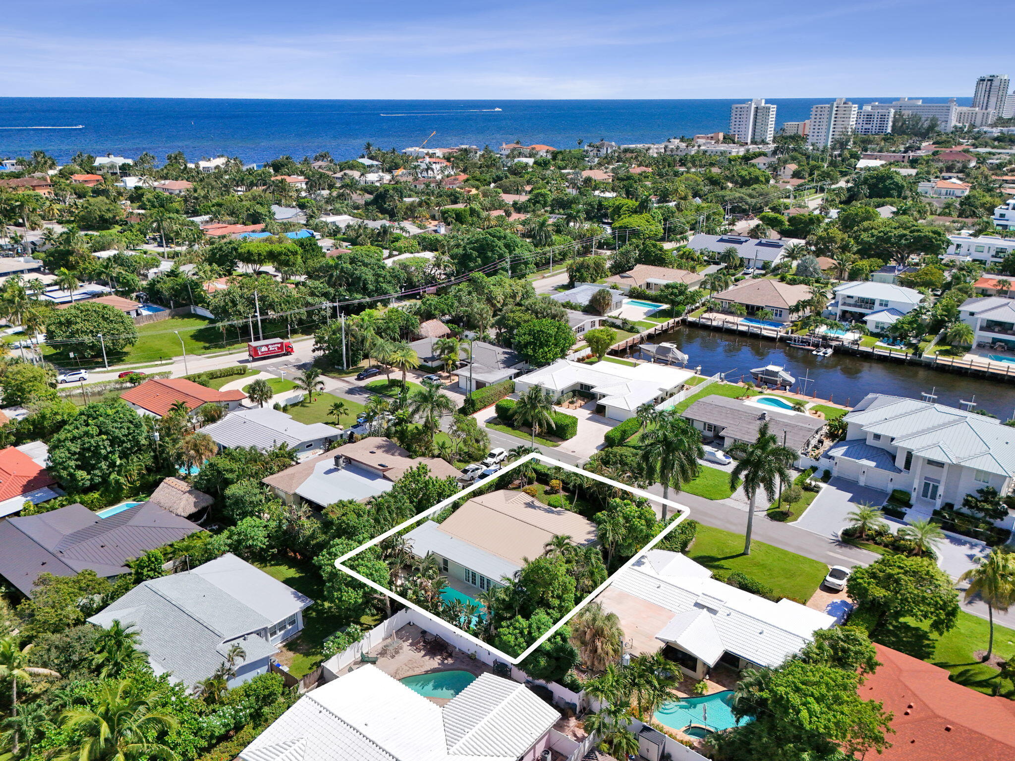3207 Dover Road Pompano Beach, FL 33062 - Photo 51 of 57 Aerial View