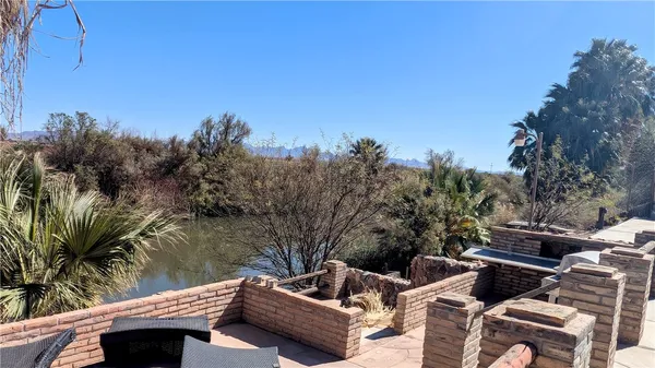 a view of outdoor space yard and lake view