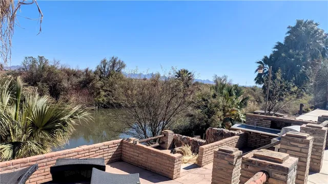 a view of outdoor space yard and lake view