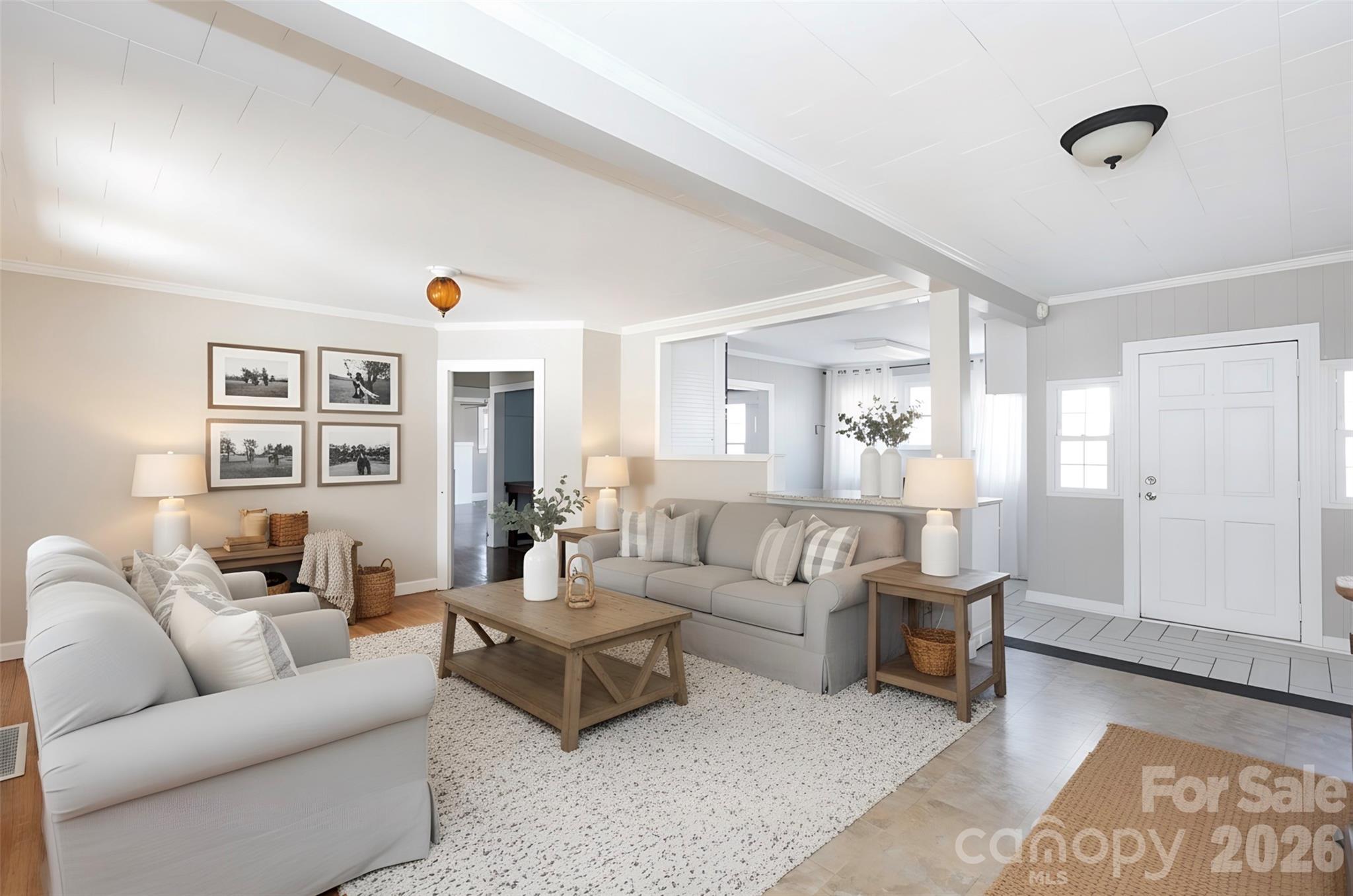 1402 Brantley Road Kannapolis, NC 28083 - Photo 8 of 29 a living room with furniture and a window