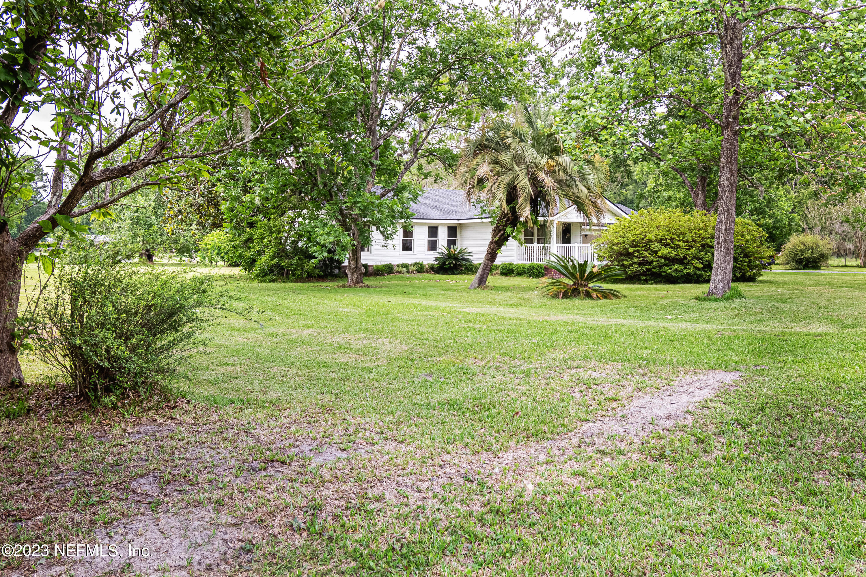 8619 Mud Lake Road Macclenny, FL 32063 - Photo 33 of 49 a view of a big yard with plants and large trees