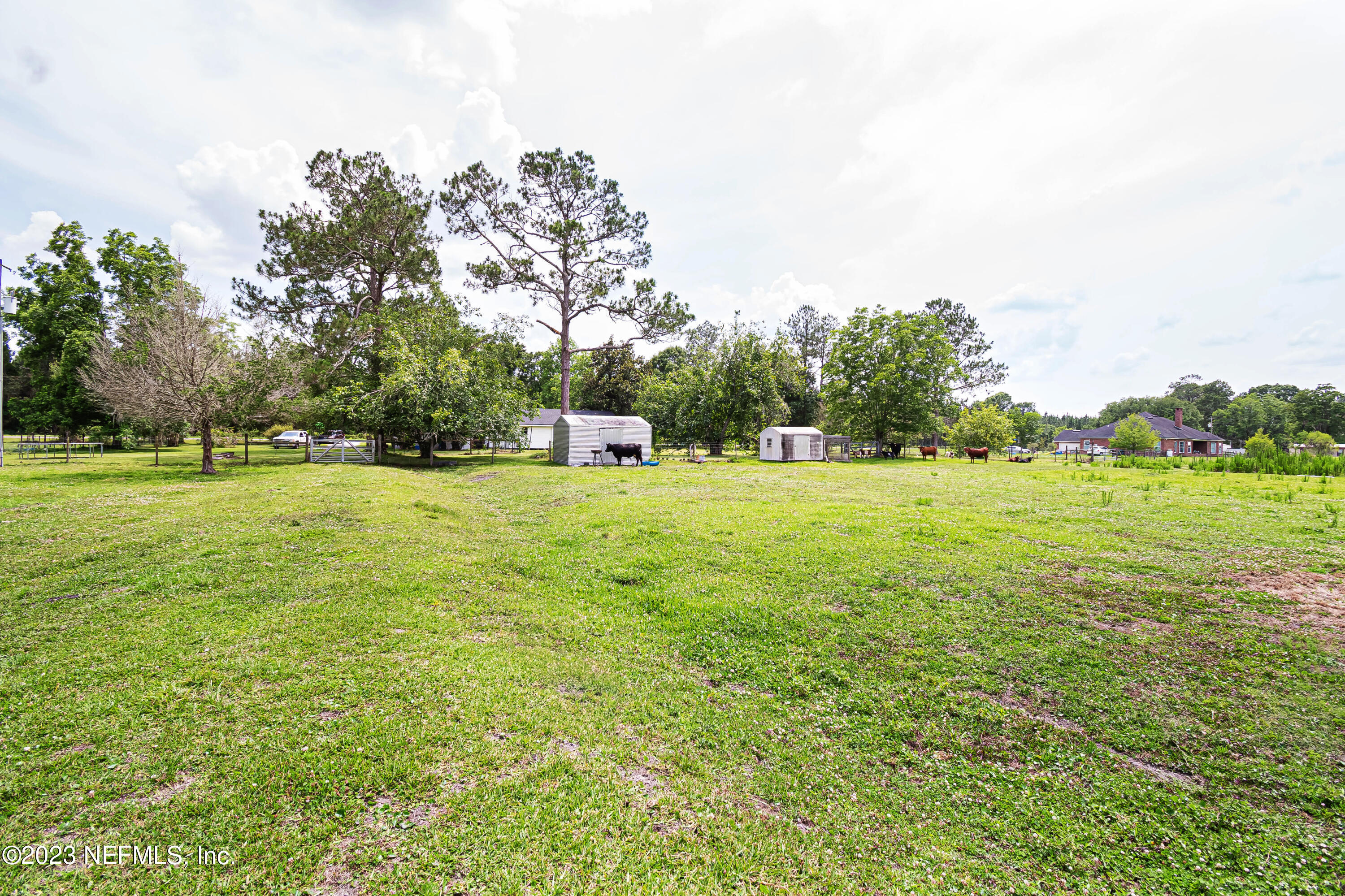 8619 Mud Lake Road Macclenny, FL 32063 - Photo 43 of 49 a view of a green field with trees in the background