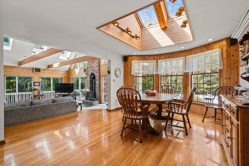 3 Summit Groton, MA 01450 - Photo 19 of 38 a dining room with furniture window and wooden floor