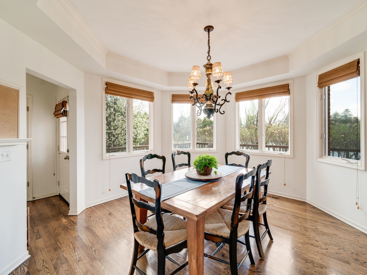 626 Buena Road Lake Forest, IL 60045 - Photo 14 of 37 a view of a dining room with furniture window and outside view