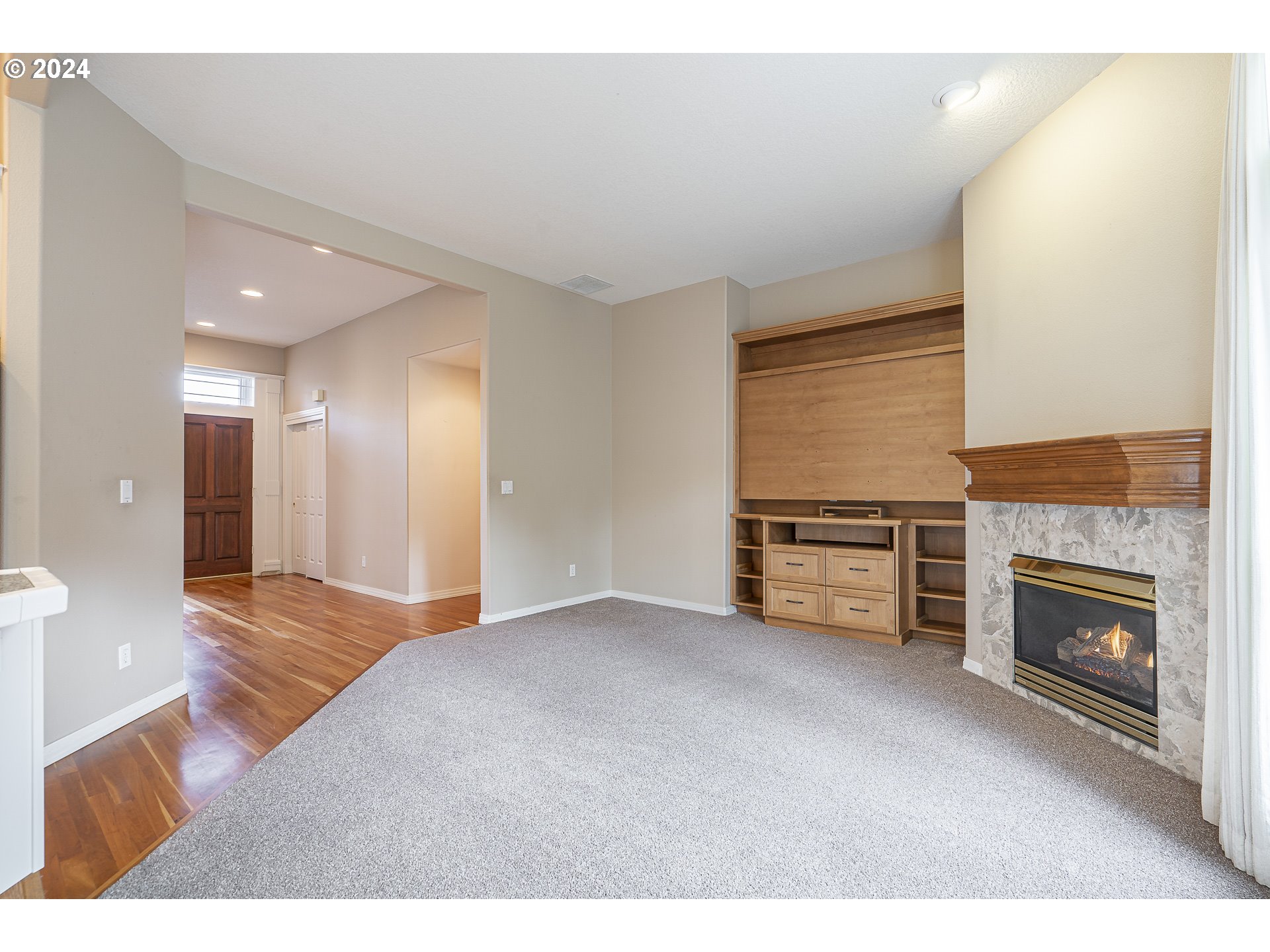 11084 Southeast Valley Way Happy Valley, OR 97086 - Photo 19 of 40 a view of empty room with a fireplace