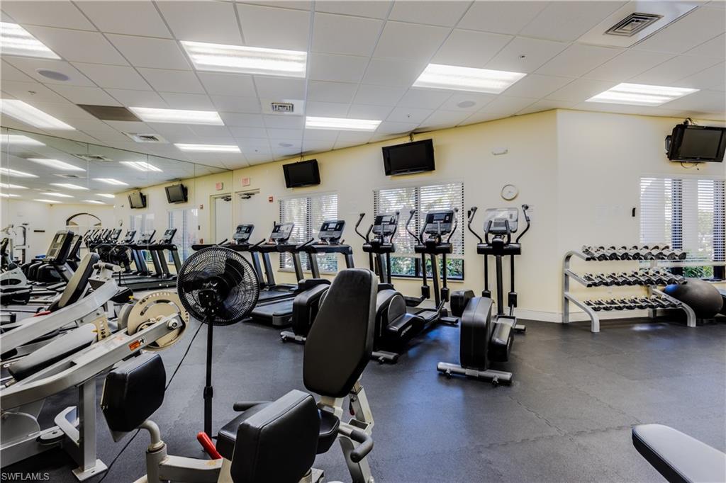 9026 Astonia Way Estero, FL 33967 - Photo 33 of 38 a view of a room with gym equipment
