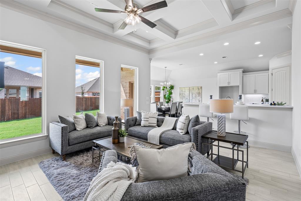 725 Jameson Springtown, TX 76082 - Photo 7 of 38 a living room with furniture and a large window