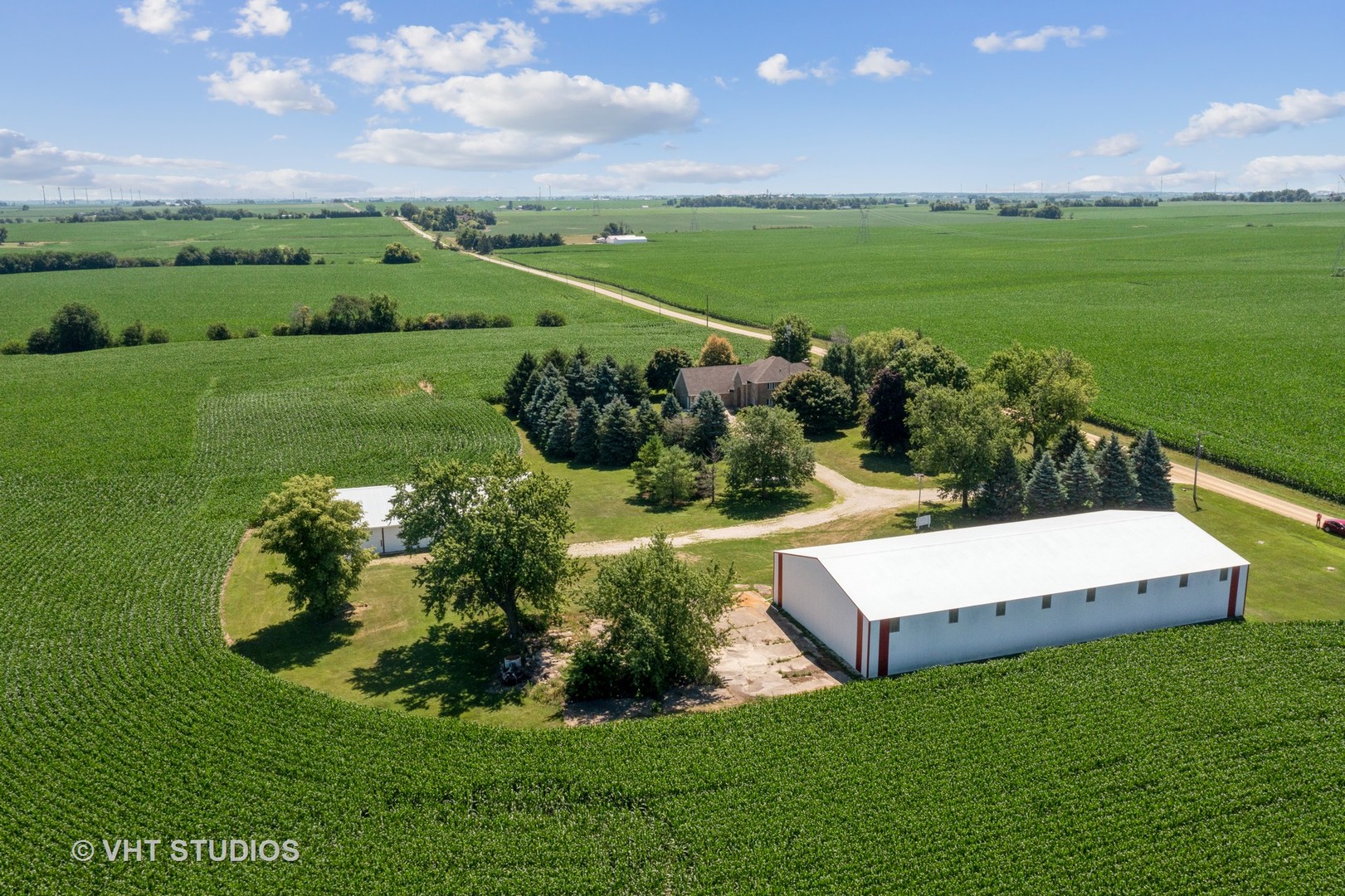 3440 Hermann Road Lee, IL 60530 - Photo 24 of 37 a view of a golf course with a garden