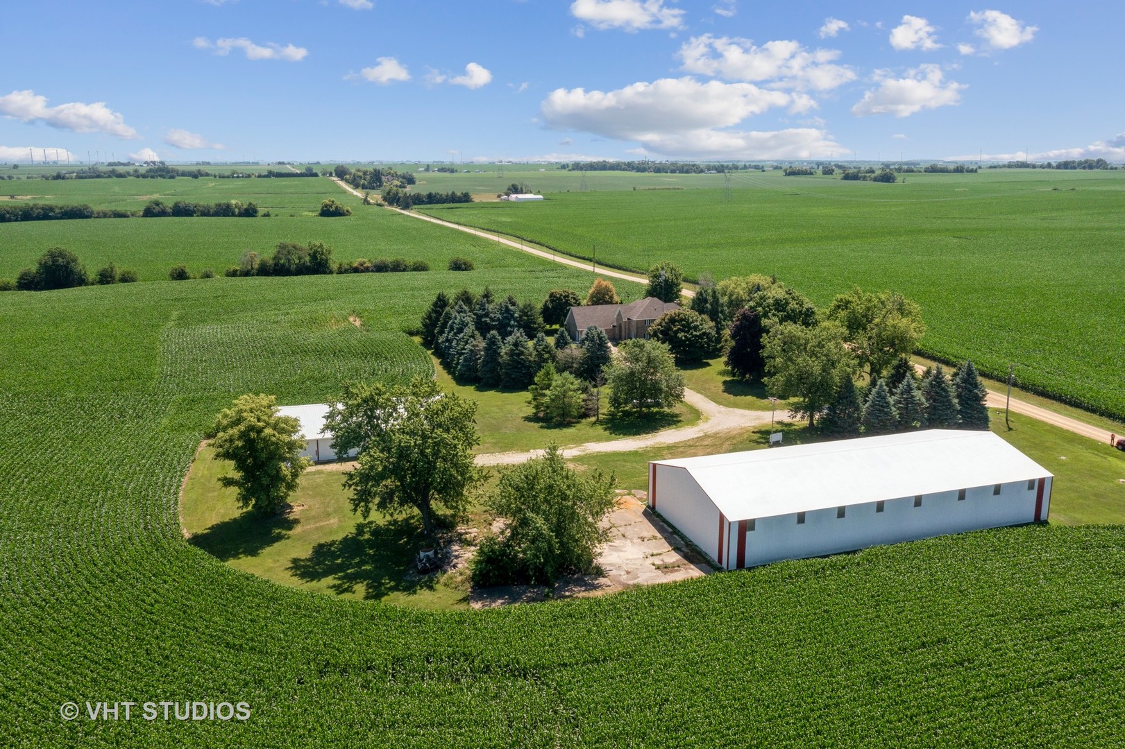 3440 Hermann Road Lee, IL 60530 - Photo 25 of 37 a view of a golf course with a garden