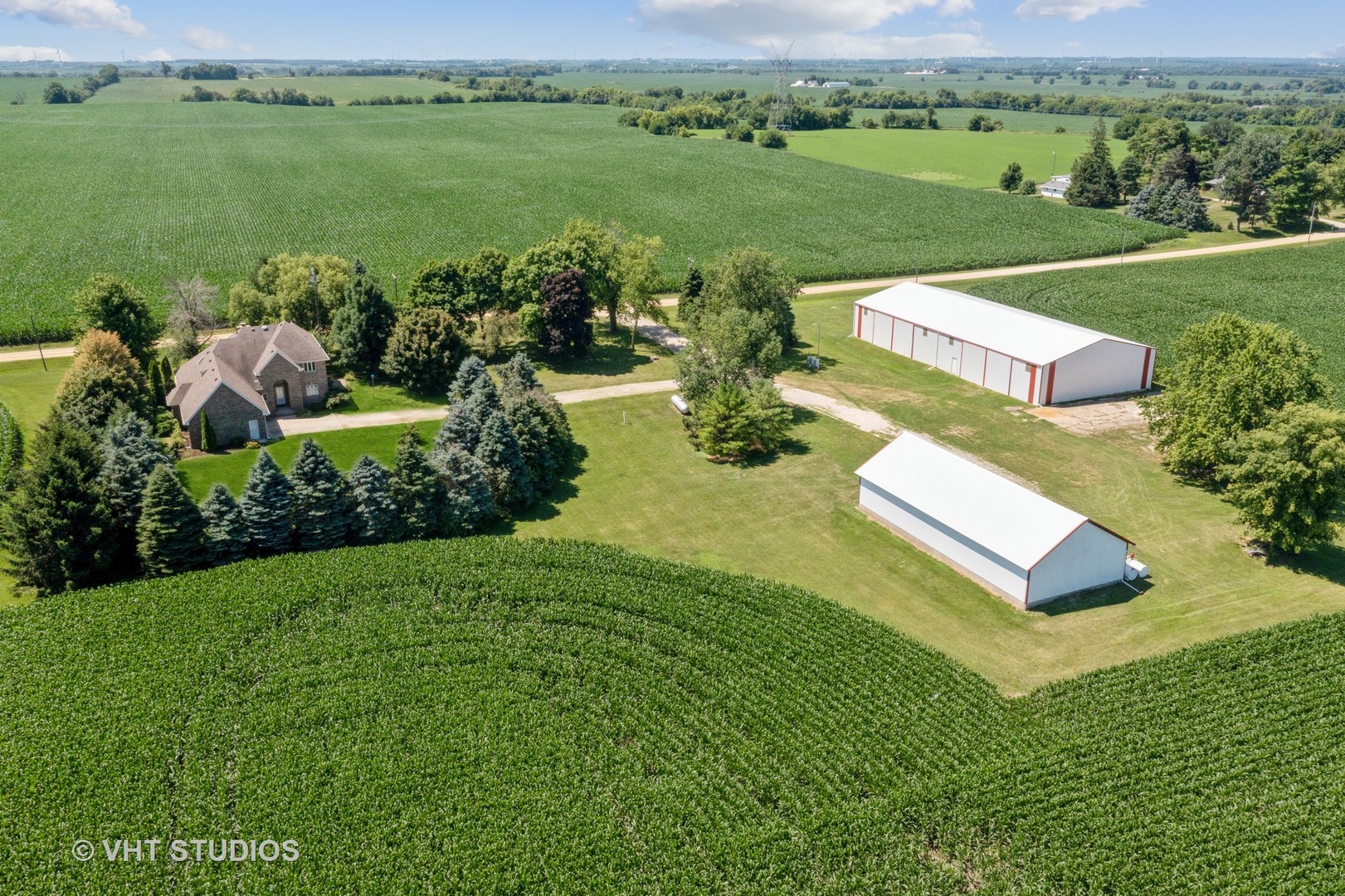 3440 Hermann Road Lee, IL 60530 - Photo 27 of 37 a view of a house with a yard
