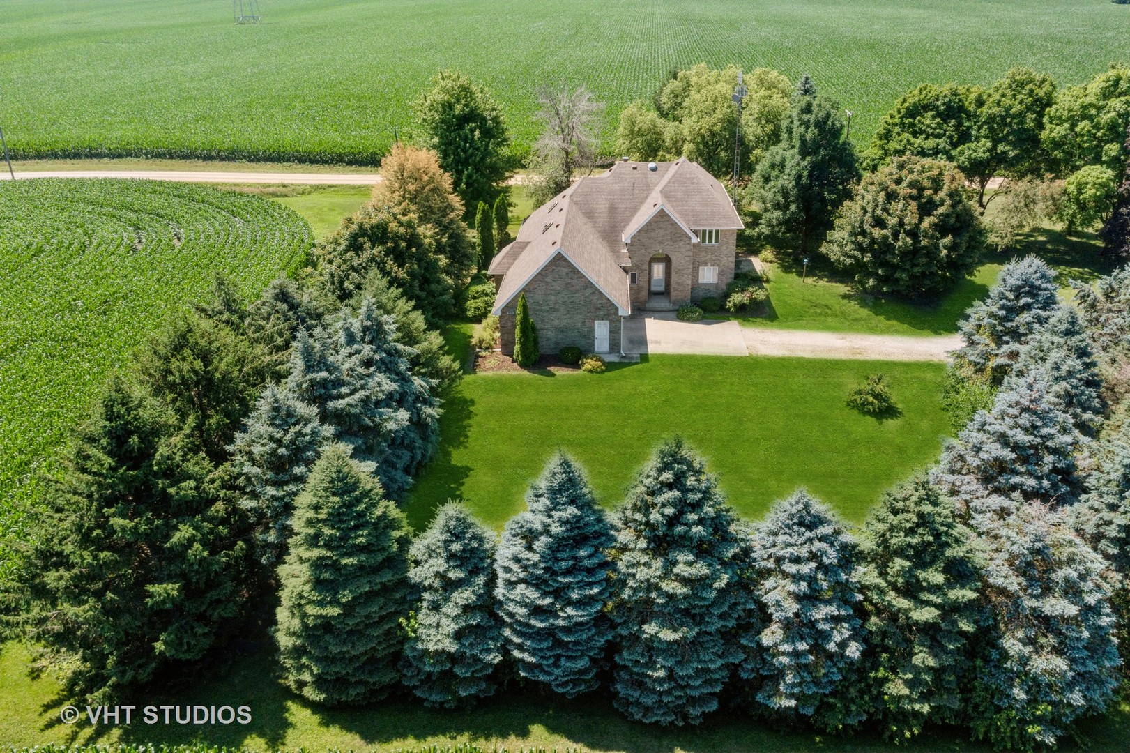 3440 Hermann Road Lee, IL 60530 - Photo 29 of 37 a view of a garden with an outdoor space