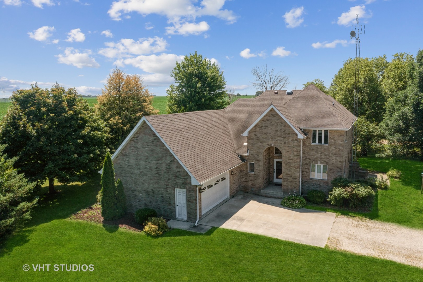 3440 Hermann Road Lee, IL 60530 - Photo 36 of 37 a aerial view of a house