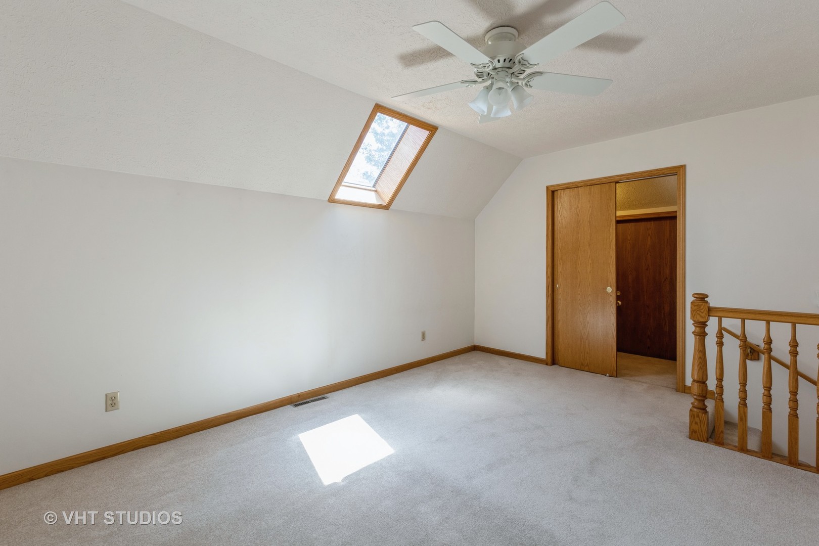 3440 Hermann Road Lee, IL 60530 - Photo 9 of 37 an empty room with windows and fan