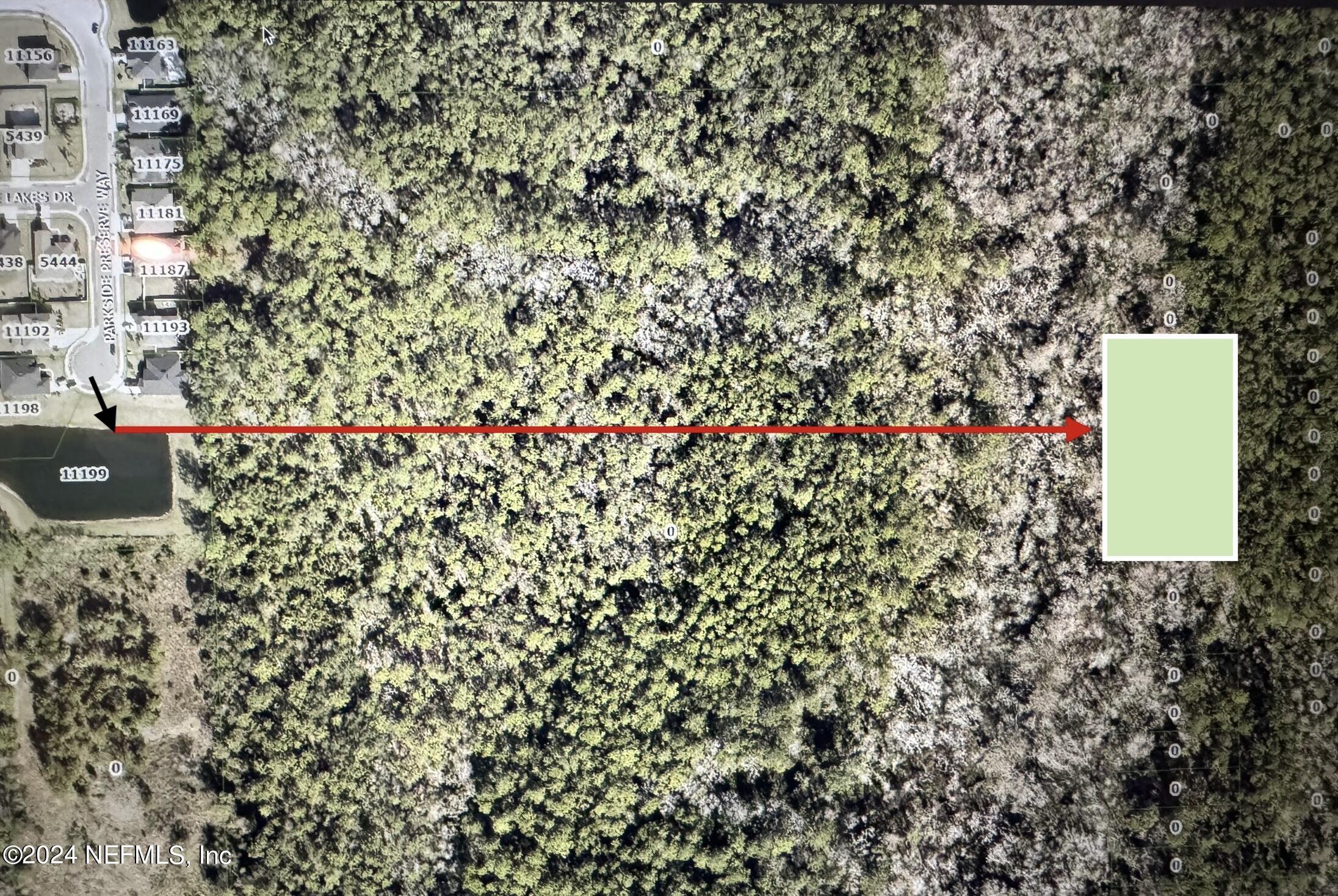 0 Jansen Road Jacksonville, FL 32257 - Photo 3 of 3 Jansen Aerial