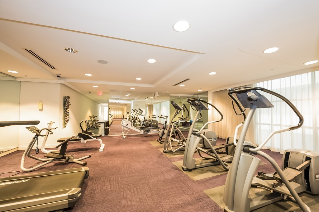 42 8th Street, Unit 4106 Boston, MA 02129 - Photo 11 of 17 a view of a room with gym equipment
