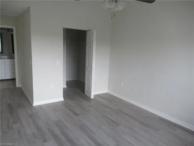 wooden floor in an empty room