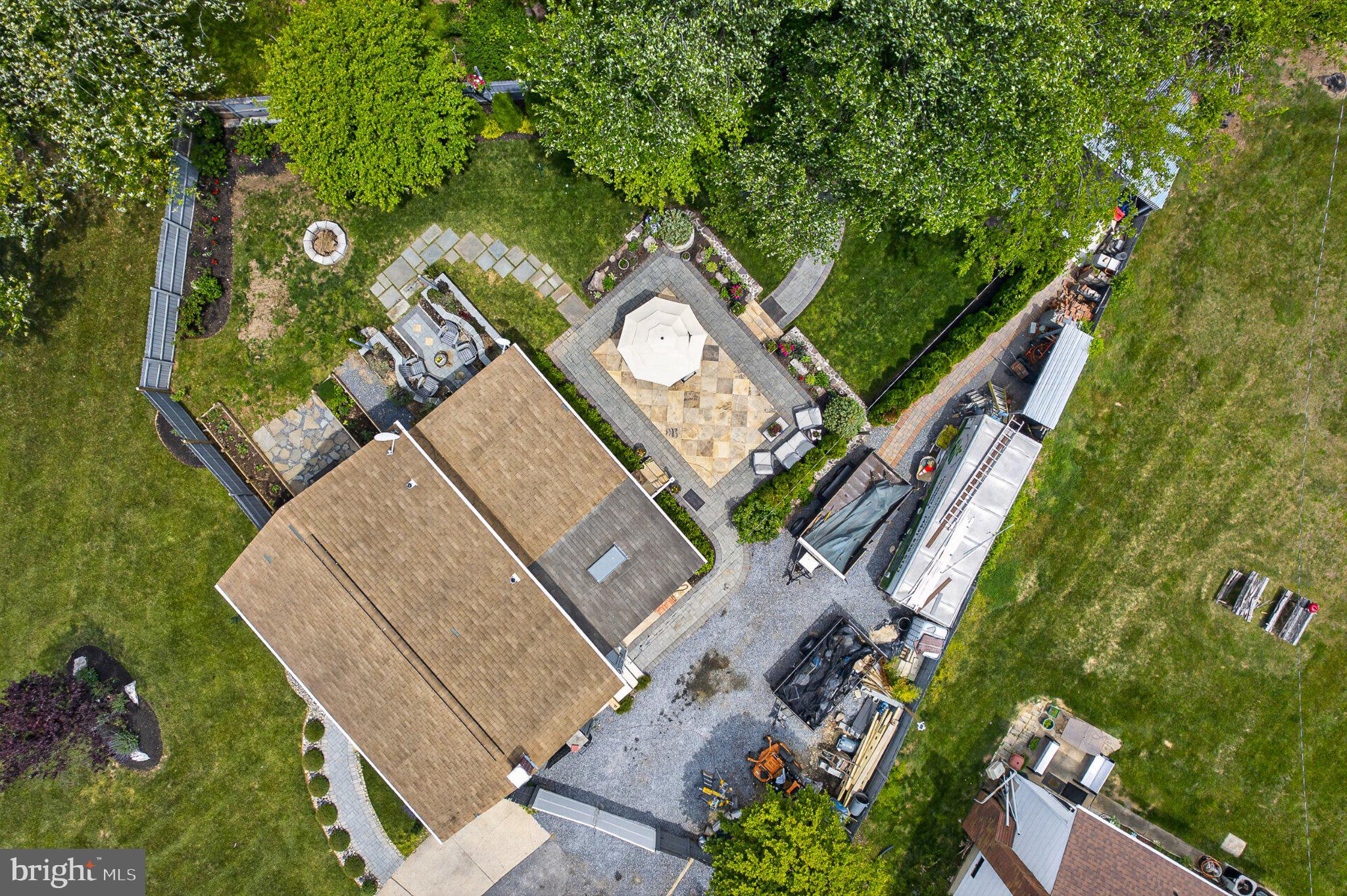 3947 Susanna Road Randallstown, MD 21133 - Photo 33 of 52 Charming backyard oasis from above.