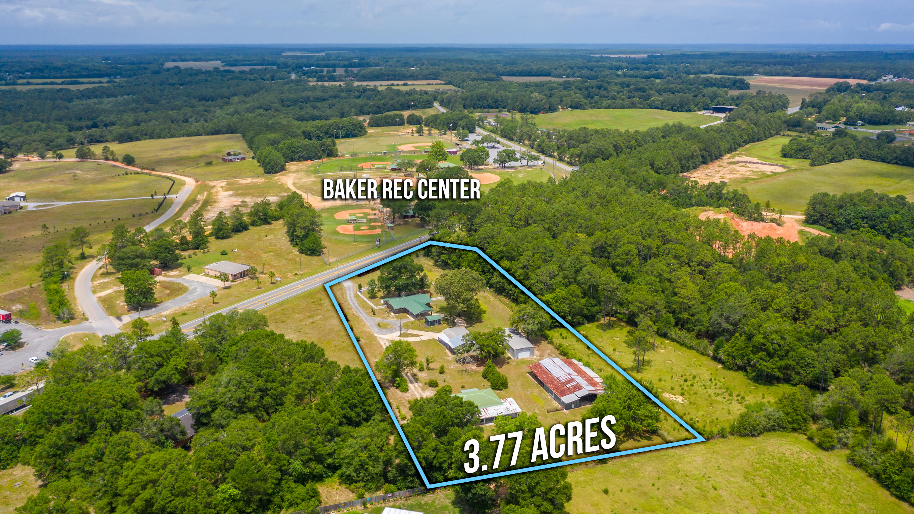 5489 Highway 4 Baker, FL 32531 - Photo 2 of 65 5489 Hwy 4 Aerial-5