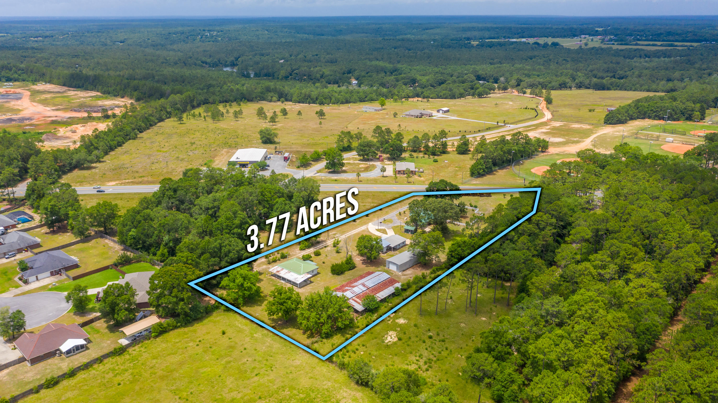 5489 Highway 4 Baker, FL 32531 - Photo 65 of 65 a view of swimming pool with a lake view