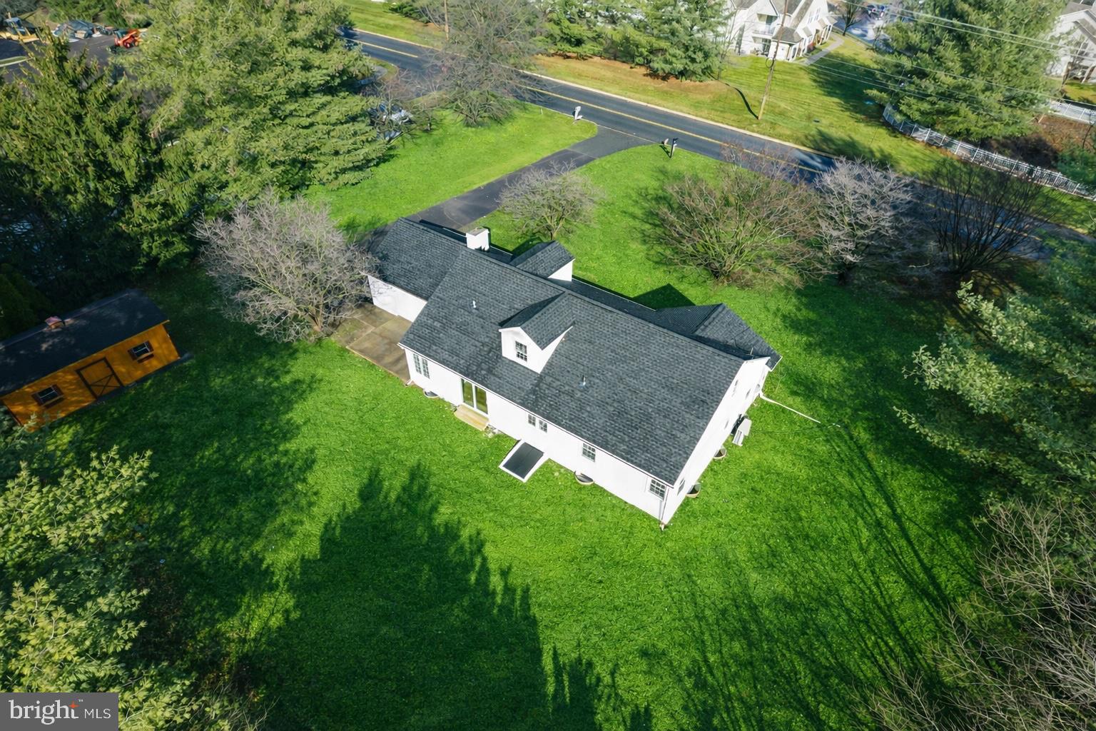 60 Buckwalter Road Royersford, PA 19468 - Photo 36 of 40 an aerial view of a house with a yard