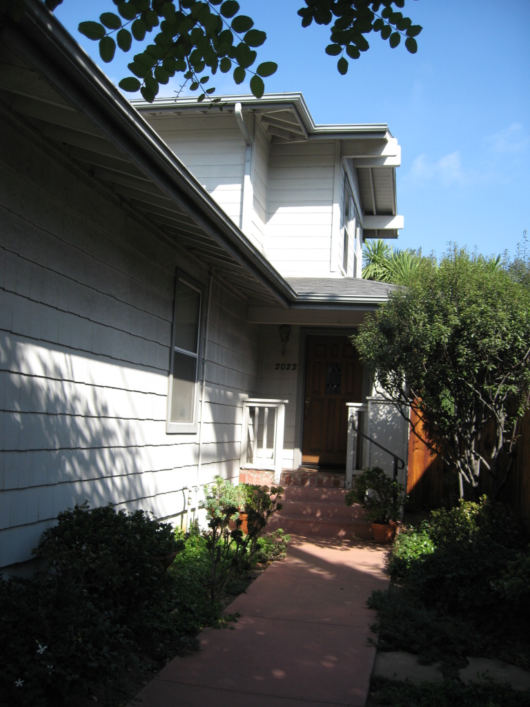 2022 Modoc Road Santa Barbara, CA 93101 - Photo 2 of 11 walkway at front entry