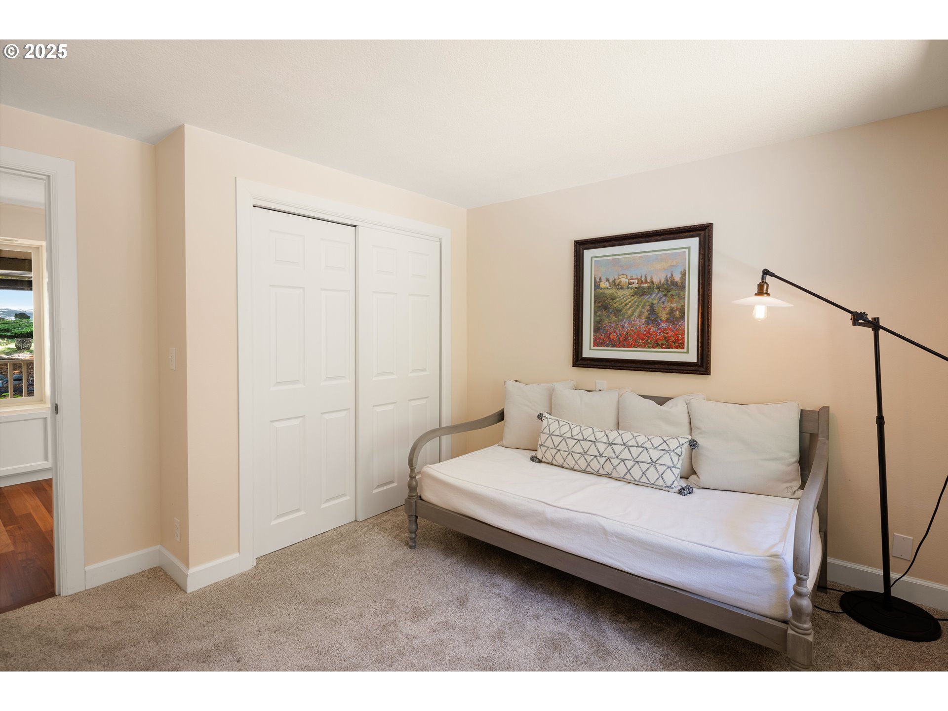 2977 Ingalls Way Eugene, OR 97405 - Photo 25 of 48 a bedroom with a bed and a painting on the wall