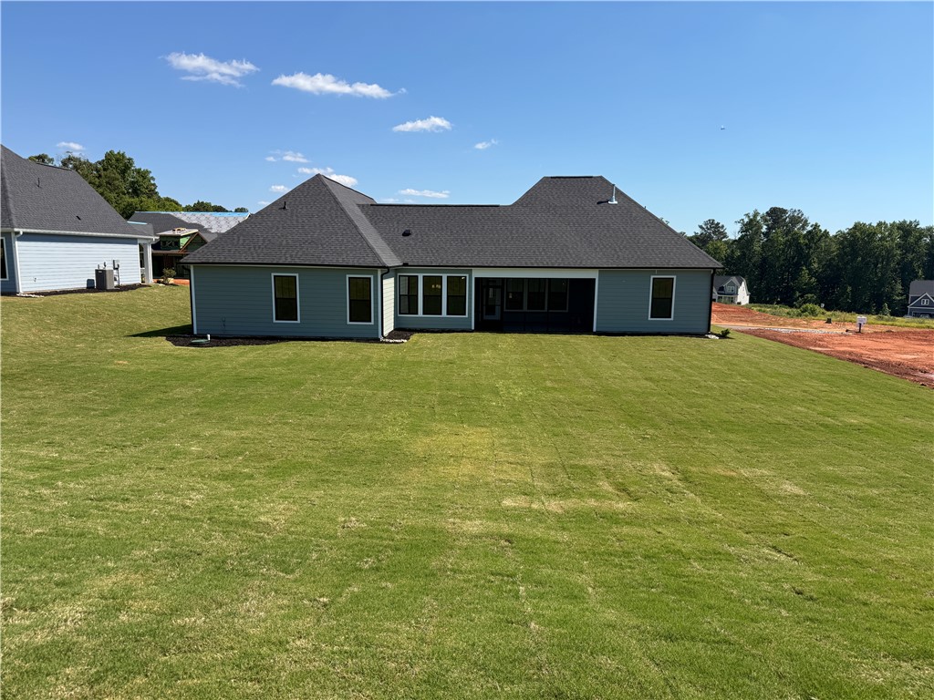 504 Tilman Court Anderson, SC 29621 - Photo 28 of 28 This newly constructed residence features a well-maintained lawn and a covered patio perfect for outdoor living.
