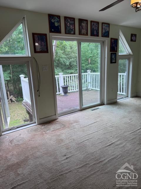 114 La Corte Road Catskill, NY 12414 - Photo 11 of 29 a view of livingroom with furniture and floor to ceiling window