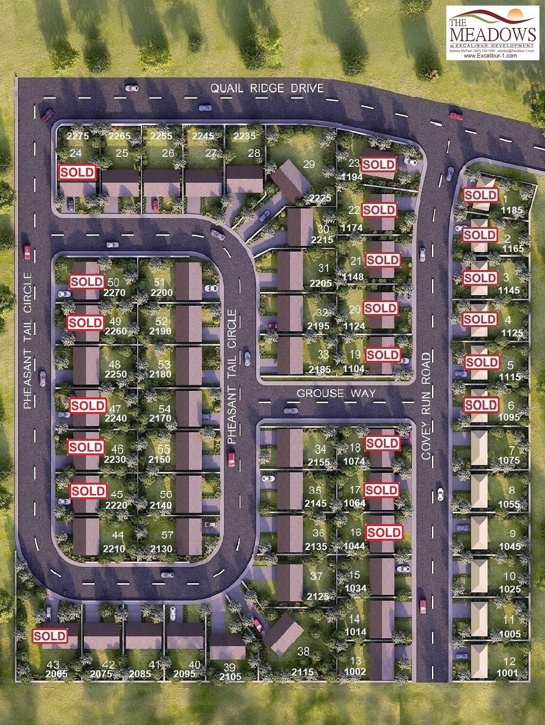 1001 Covey Run Road, Unit M12) Sheridan, WY 82801 - Photo 13 of 16 Meadows-Lot#-Addresses.logo