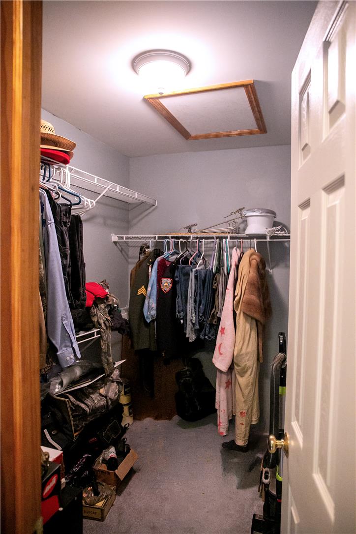 50 Anthony's Road White Haven, PA 18661 - Photo 28 of 57 a view of walk in closet with clothes and shoes
