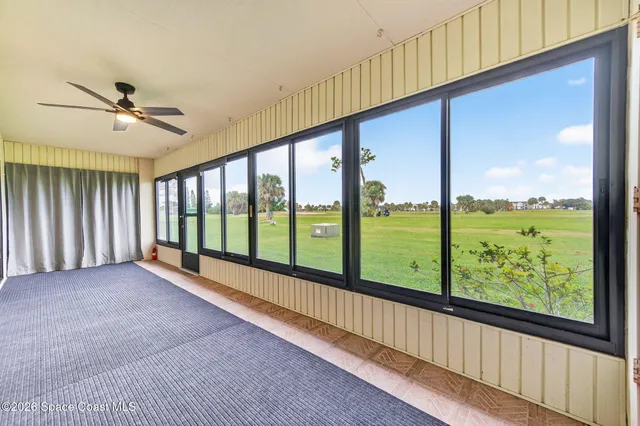 a view of an ocean from a balcony