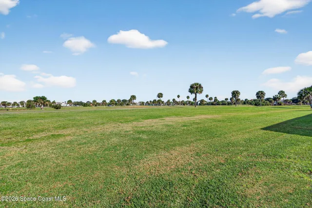 a view of a golf course