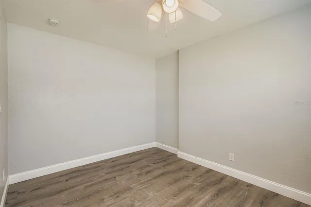 wooden floor in an empty room