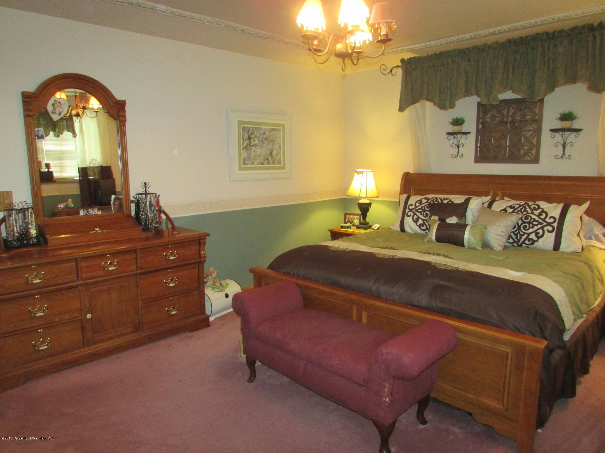 8840 State Rte 3001 Meshoppen, PA 18630 - Photo 36 of 64 a bedroom with a bed and a dresser
