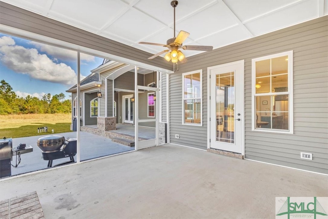 1495 Lillie Hagan Road Brooklet, GA 30415 - Photo 46 of 50 Screened Patio